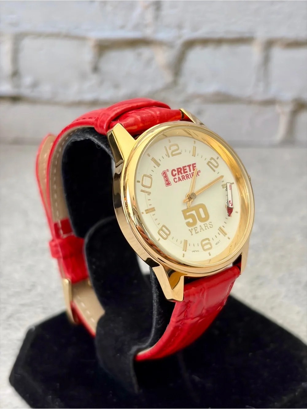 Crete Carrier 50 Years Commemorative Trucking Quartz Watch New Battery